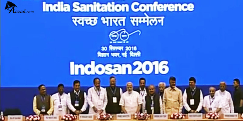 PM Modi speech at India Sanitation Conference Today