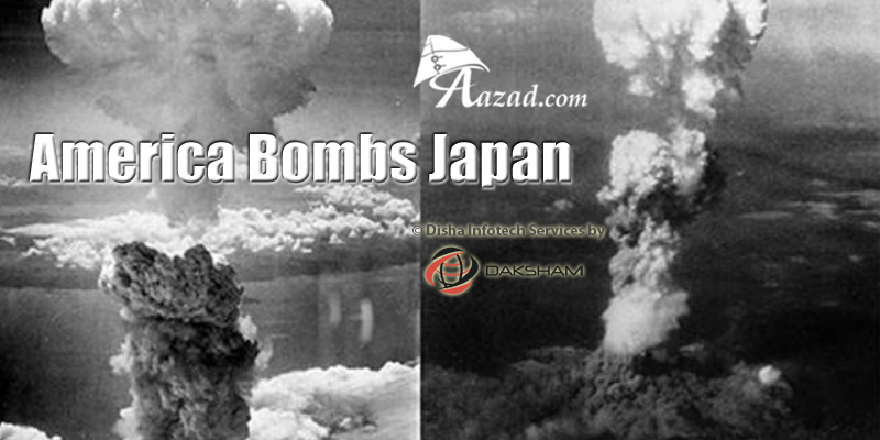 USA United States of America Bombs Japan Hiroshima and Nagasaki Bombings