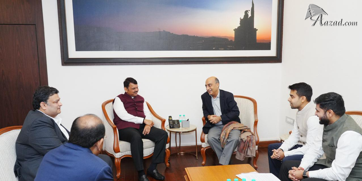 Maharashtra CM Devendra Fadnavis met Madhvani Group leadership to discuss investments in the state