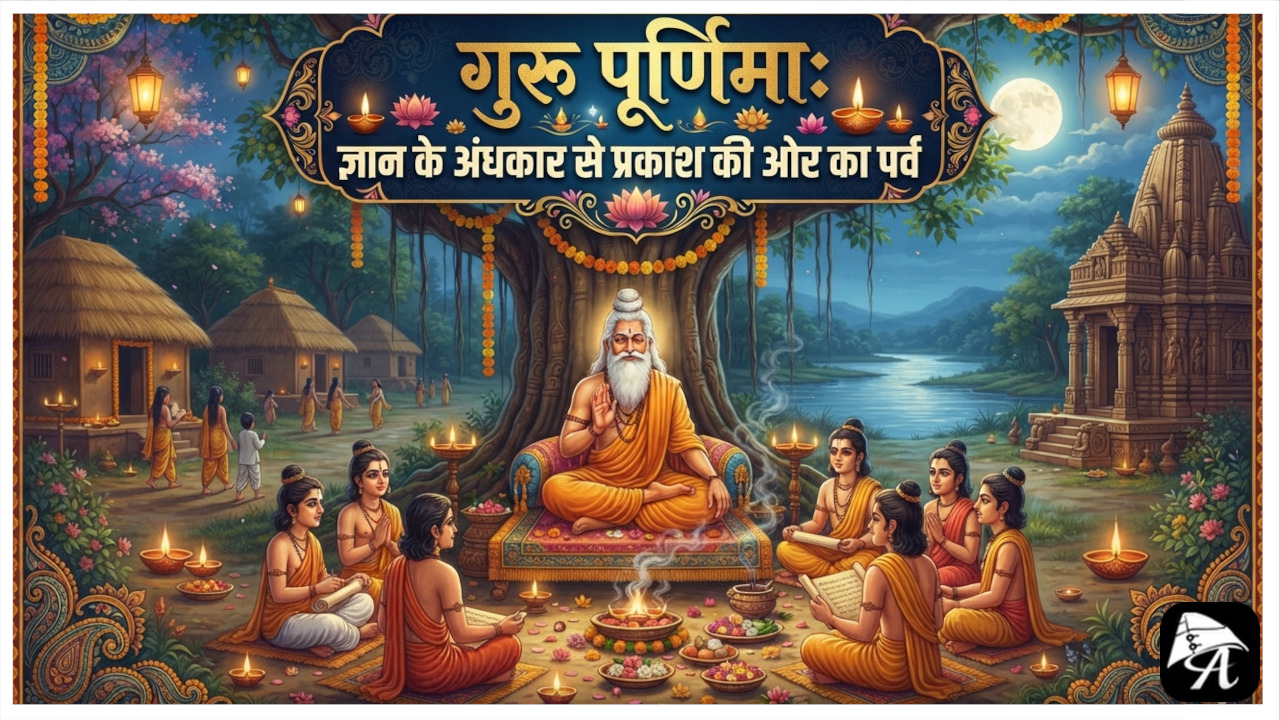 गुरु पूर्णिमा: ज्ञान के अंधकार से प्रकाश की ओर का पर्व