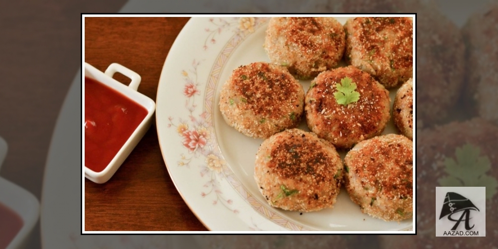 Kachcha Kela cutlet