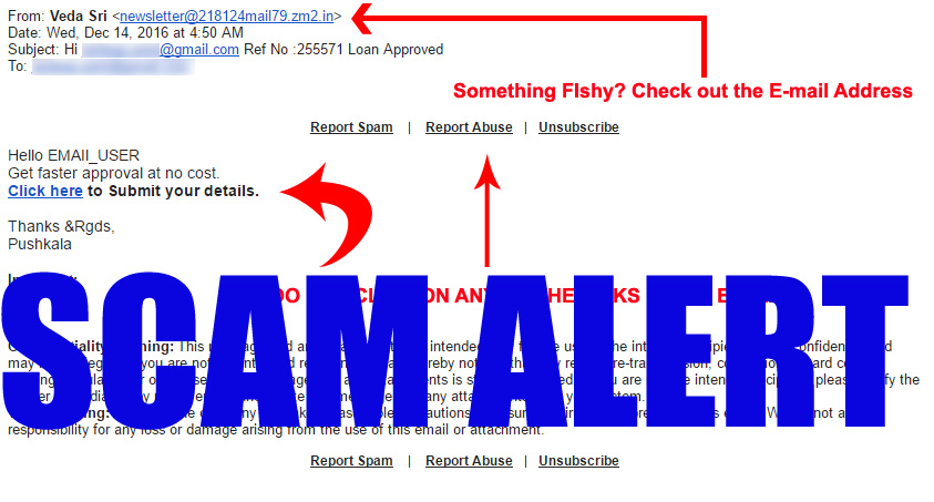 Loan Approved Scam