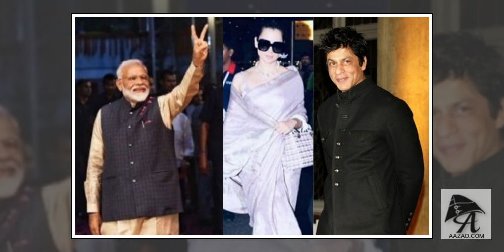 Narendra Modi, Kangana And SRK