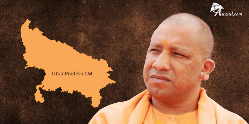 Present Chief Minister of UP (Uttar Pradesh) Yogi Adityanath