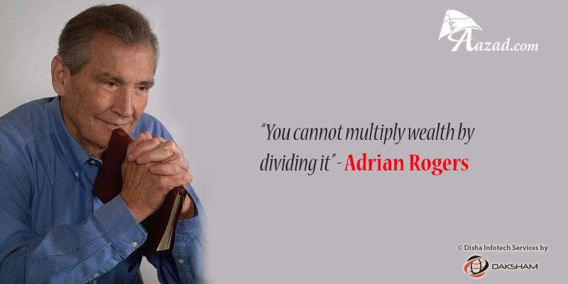 You Cannot Multliply Wealth by Dividing it