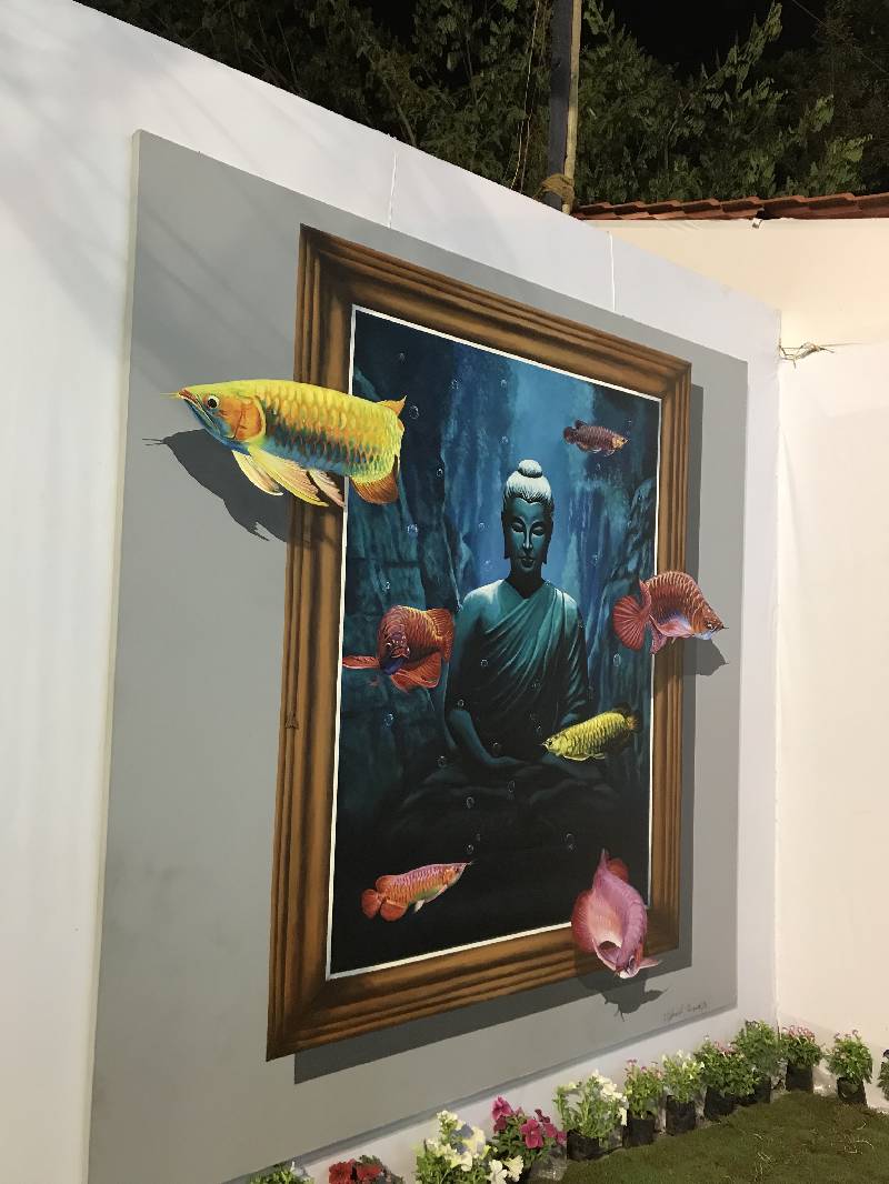 3D Drawing at Upvan Festival 1