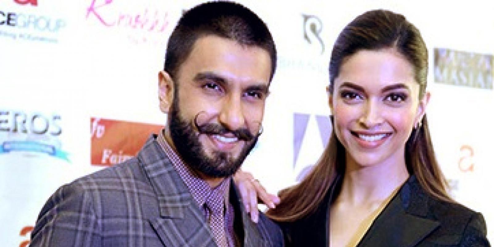 Ranveer Singh and Deepika Padukone
