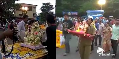 गणेश विसर्जन: सातवे दिन के गणेश जी को विदाई